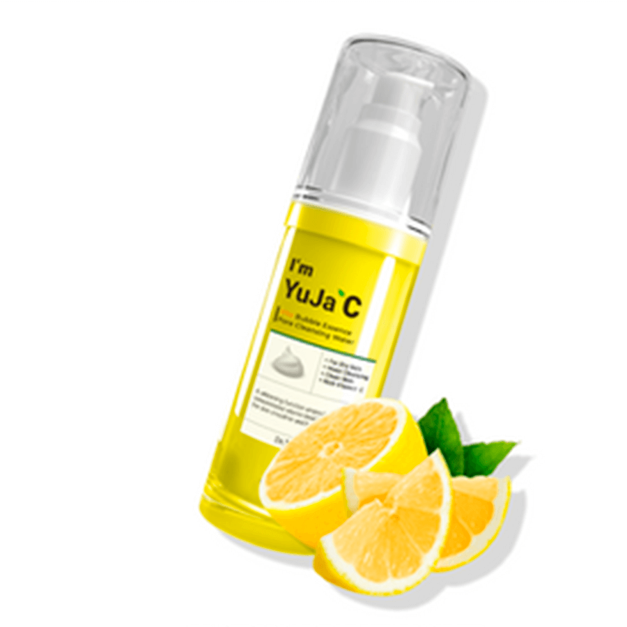 DR MELOSO - I'M YUJA C Eau Nettoyante à la vitamine C - Nettoyer, illuminer, ne pas rincer. Trois gestes, un glow
