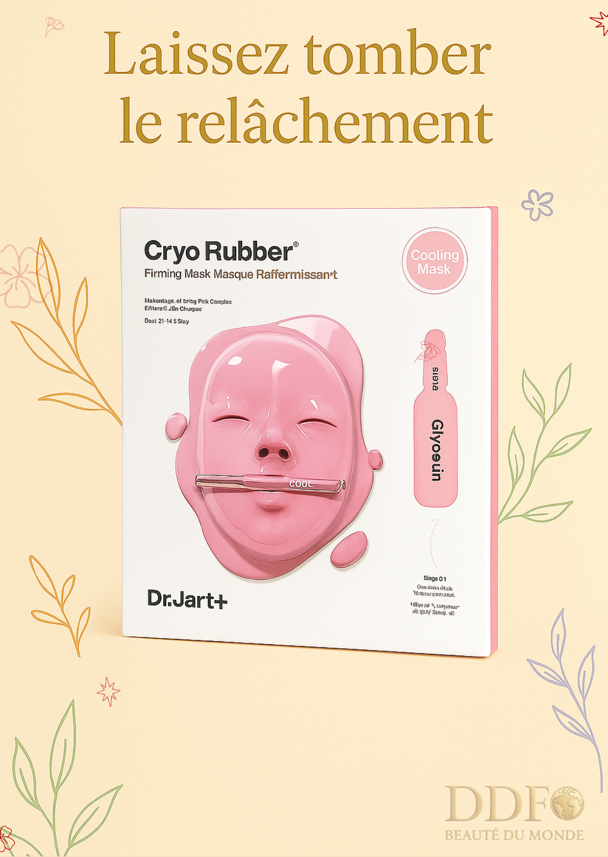 Dr. JART + Cryo Rubber Fiming Masque Raffermissant - Le masque qui redonne du rebond à ta peau (et à ta semaine)
