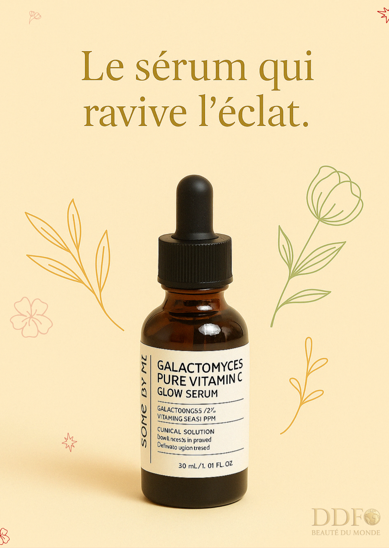 SOMEBYMI- Galactomyces Pure Vitamine C Glow Serum - Ton teint, mais en version upgrade : lumineux, unifié, vivant