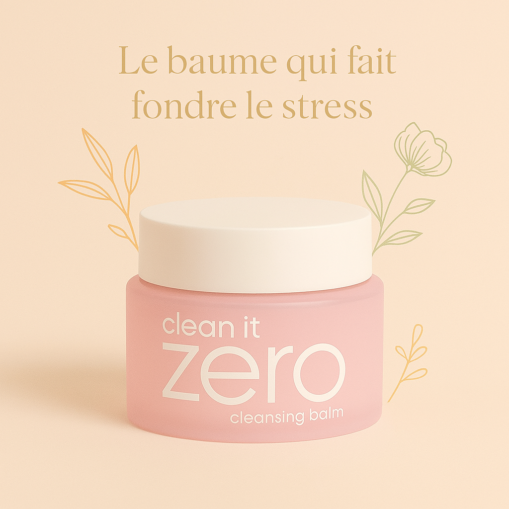 ZERO - Clean It balm Original – Le baume qui fait disparaître ta journée (et ton fond de teint)
