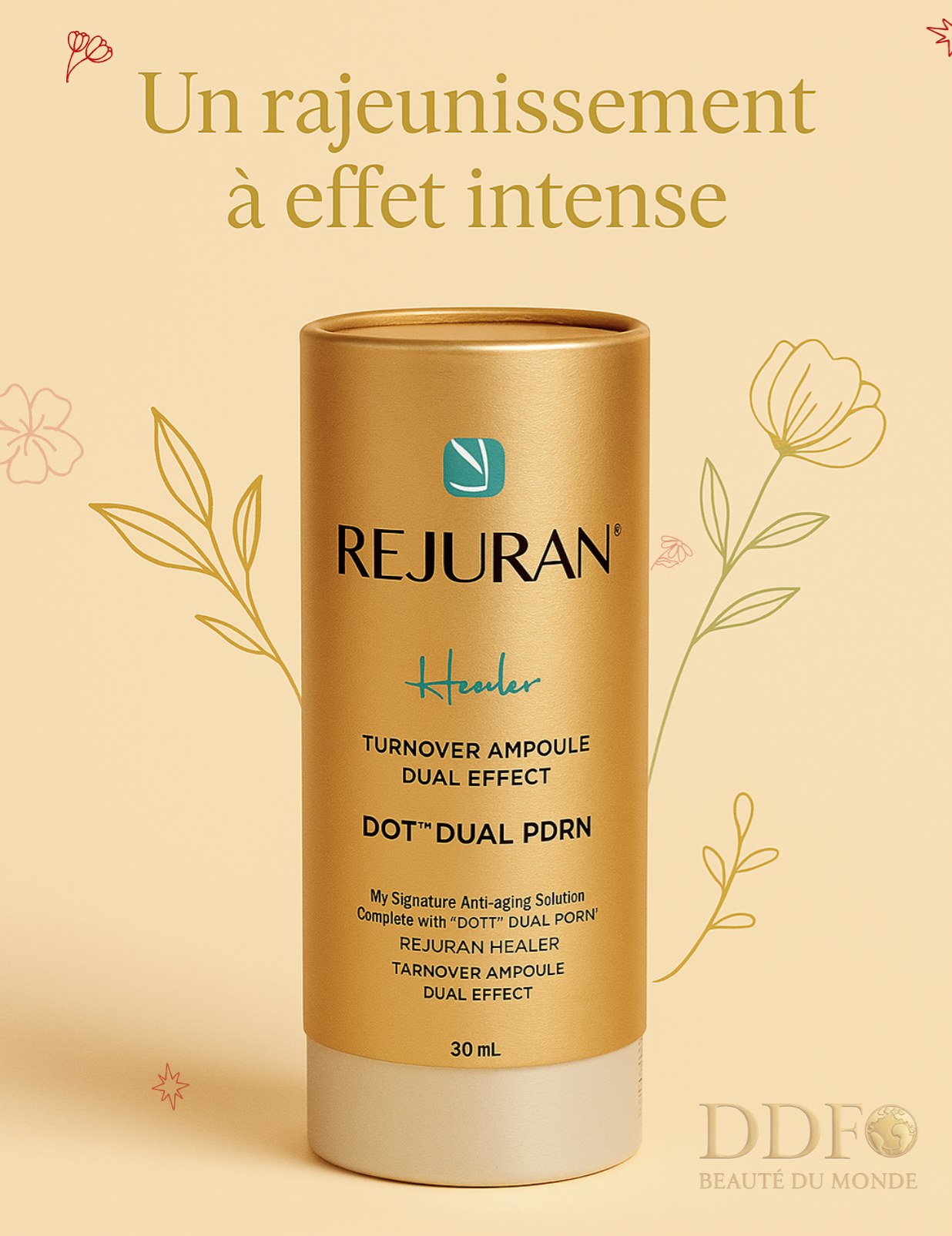 REJURAN – Turnover Ampoule Dual Effect - Un soin deux-en-un pour une peau deux fois plus wow