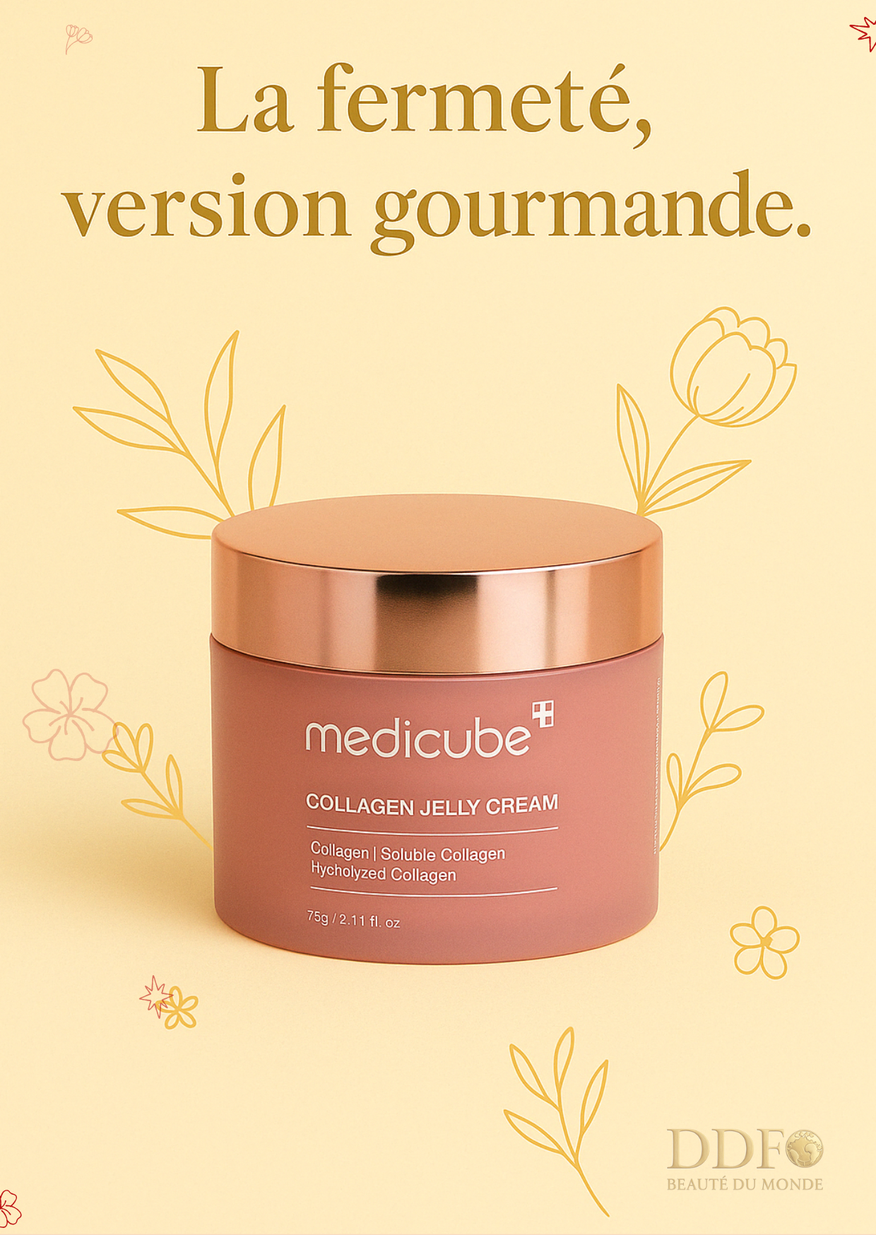 MEDICUBE - Collagen Jelly Cream - Donne du rebond à ta peau… sans sauter une étape