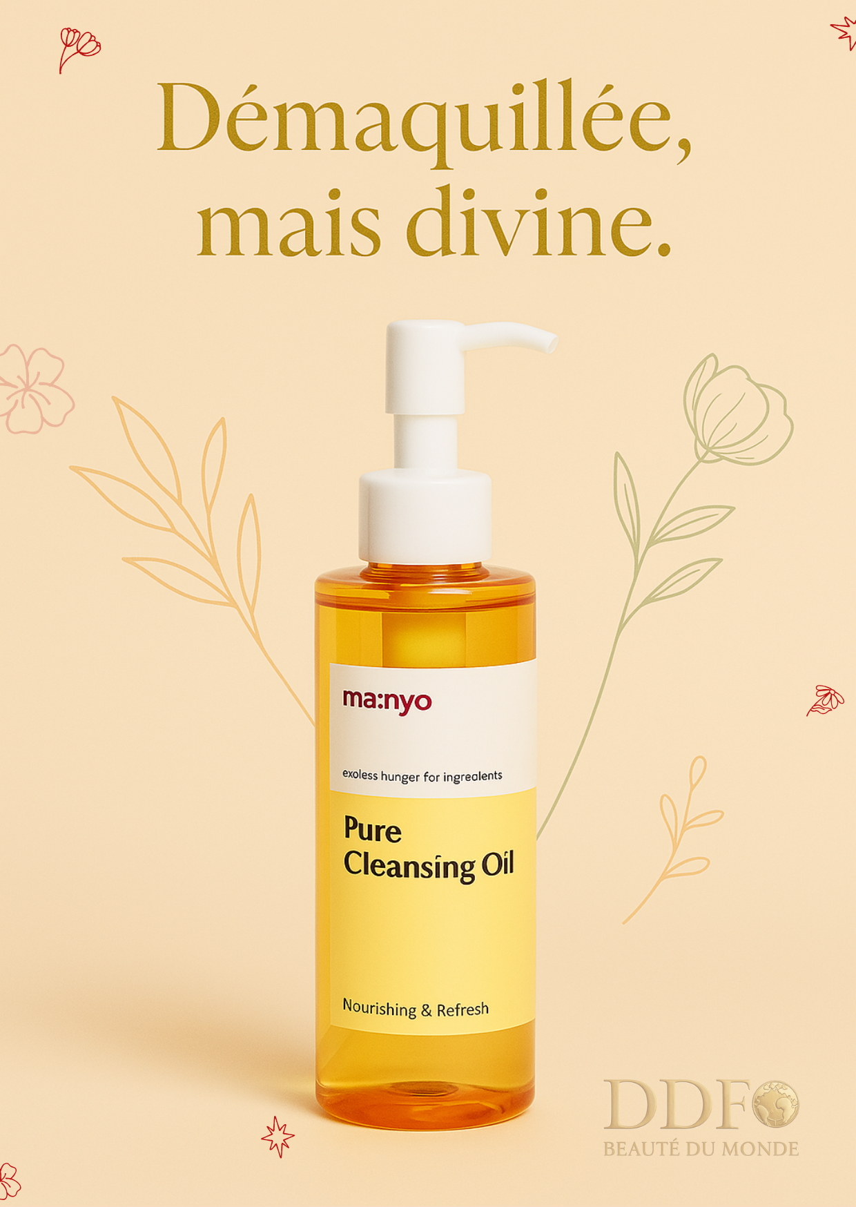 MA:NYO – Pure Cleansing Oil - Elle retire tout. Même les mauvaises journées