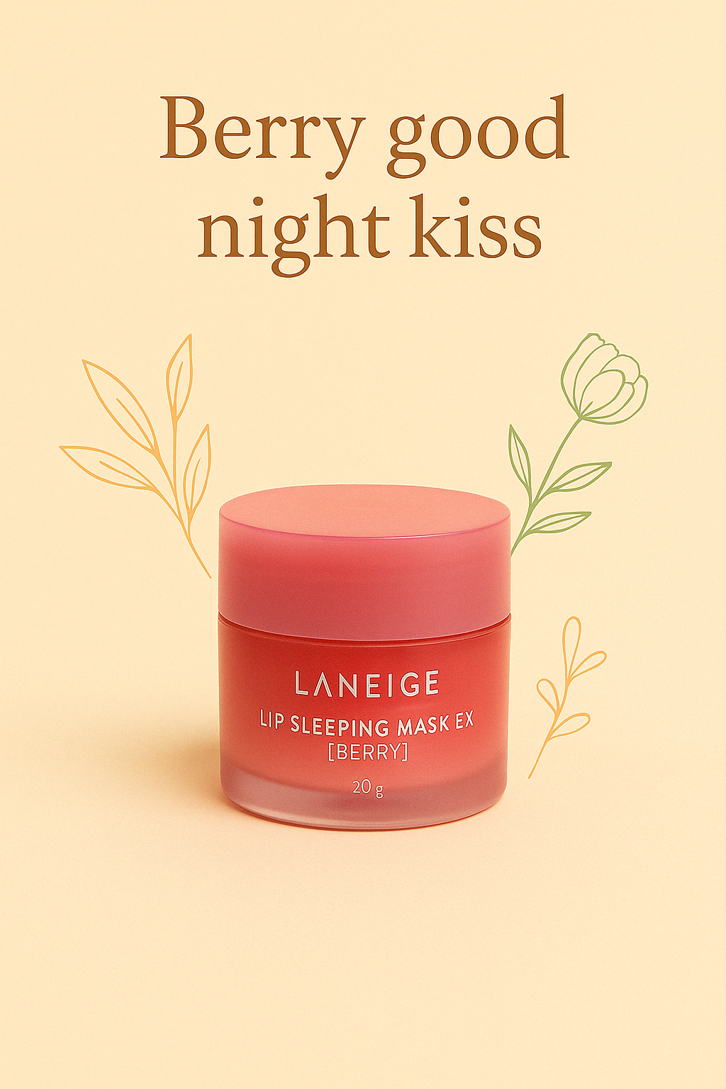 LANEIGE- Lip Sleepling Mask Berry - Le masque de nuit que tes lèvres vont réclamer en journée