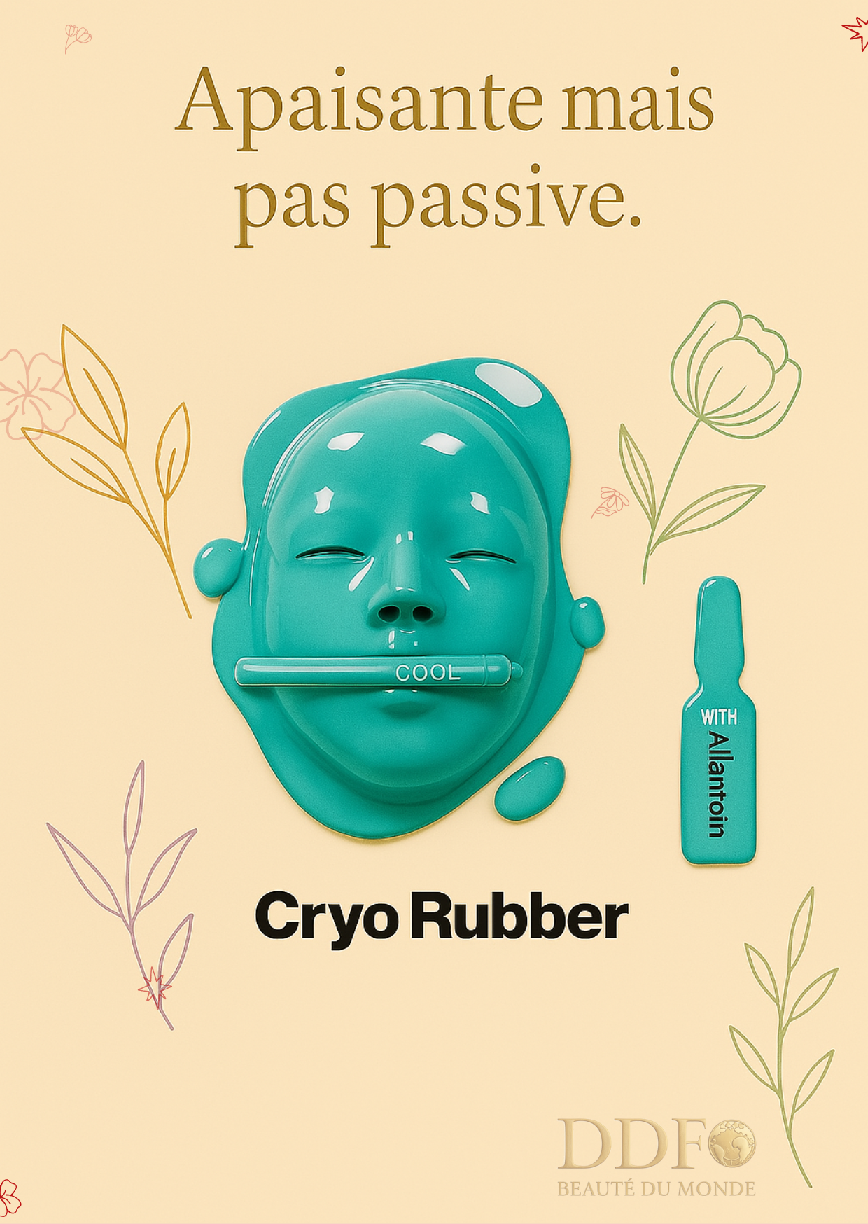 Dr.JART + Cryo Rubber™ - Masque Hydratant - Le masque qui hydrate mieux que ta crème, ton café et ton date réunis