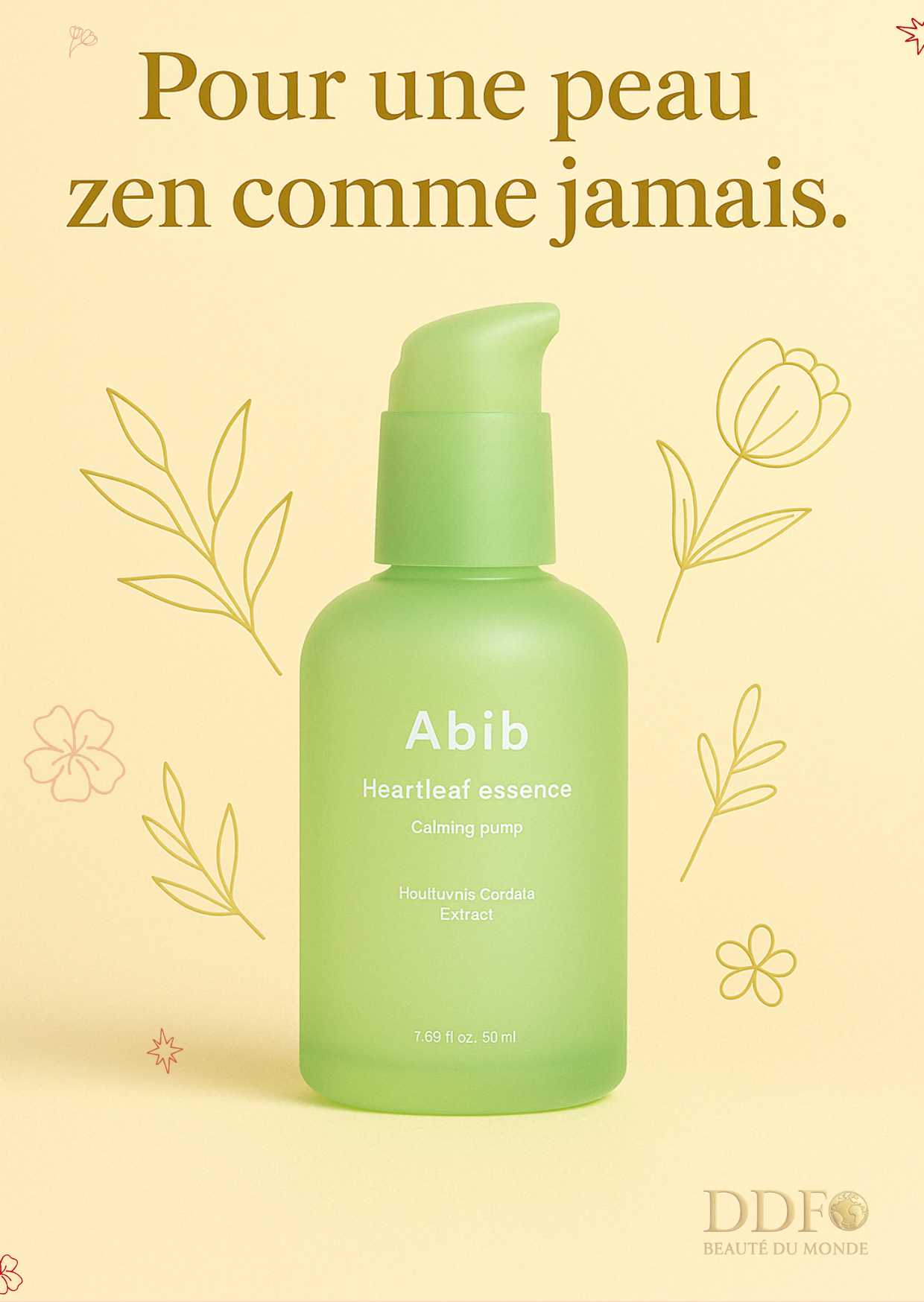 ABIB - Heartleaf Essence - L’essence qui dit à ta peau : "Chill, j’ai géré"