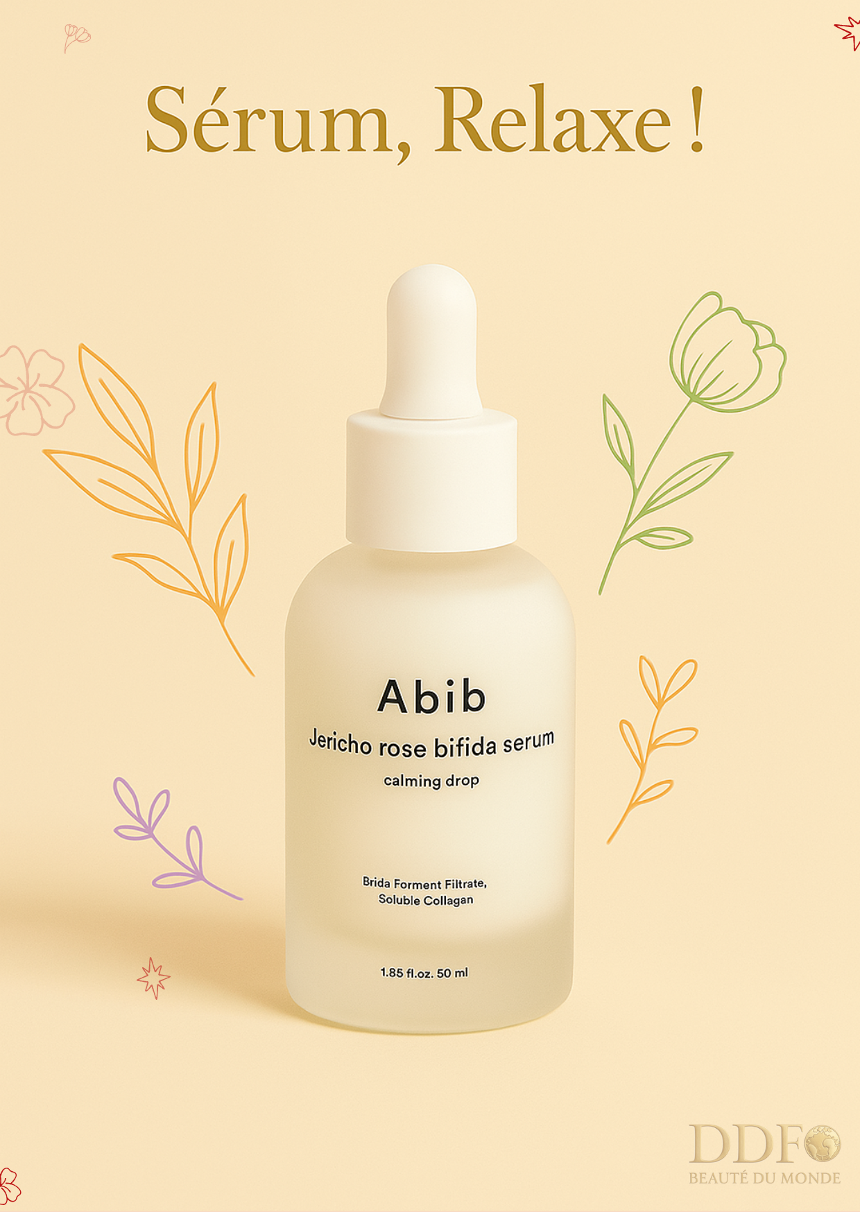 ABIB - Jericho Rose Bifida Serum - Le sérum qui soigne ta peau comme si elle avait eu une semaine difficile (spoiler : elle l’a eue)
