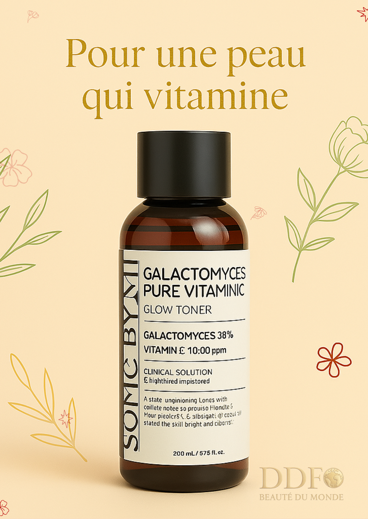 SOMEBYMI- Galactomyces Pure Vitamine C Glow Toner - Préparer ta peau, c’est déjà la faire rayonner.
