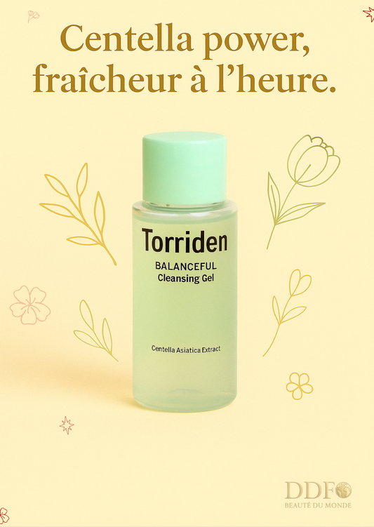 TORRIDEN- Balanceful Cleansing Gel - Parce qu’une peau équilibrée, c’est souvent le début d’un équilibre plus grand